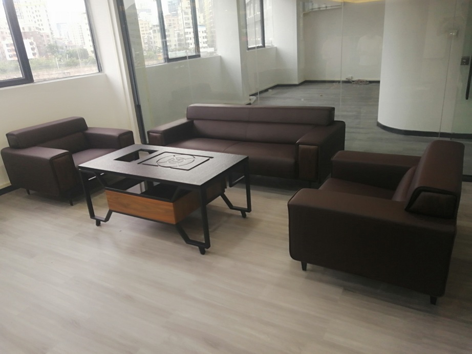 办公沙发与茶几