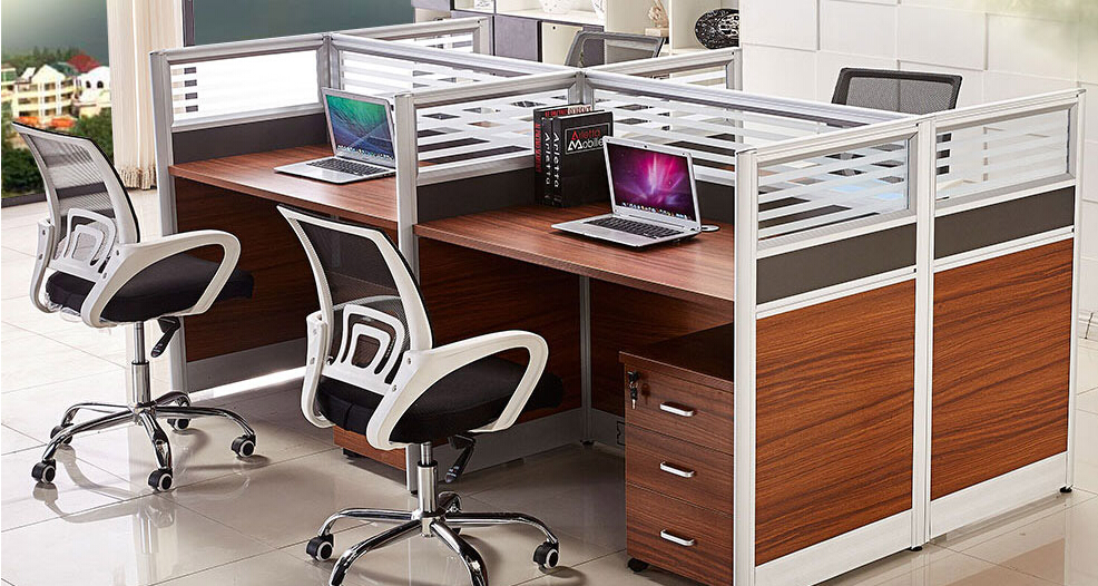 欧森雅传统一字型办公卡位